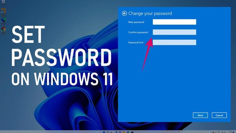 آموزش گذاشتن پسورد برای ویندوز 11