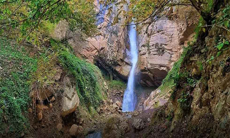 دیدنی های ماسوله - آبشار خرم بو