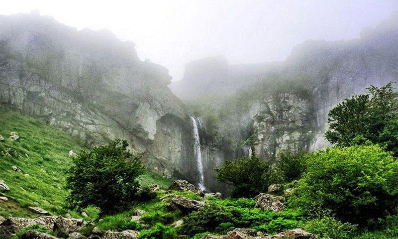بهترین جاهای دیدنی ماسوله - آبشار کوشم