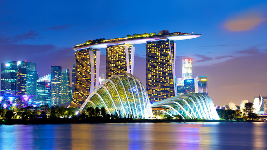 مارینا بی سندز (Marina Bay Sands) - از بهترین جاهای دیدنی سنگاپور