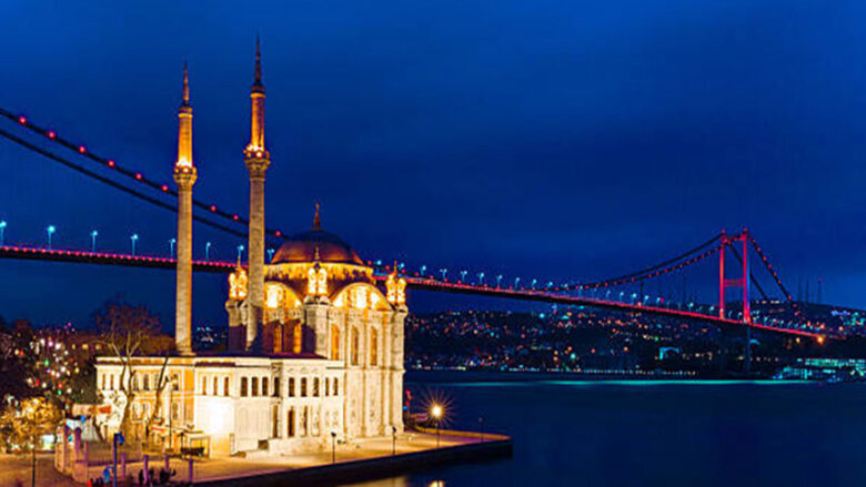 بهترین جاهای دیدنی و تفریحی استانبول در شب