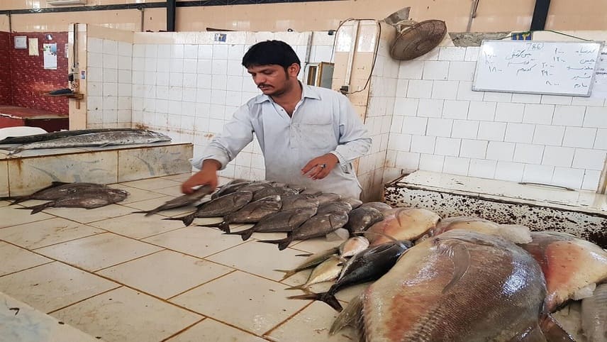 بازار ماهی فروشان چابهار - مراکز خرید چابهار