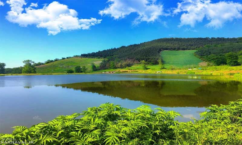 دریاچه توشن از جاهای دیدنی گرگان