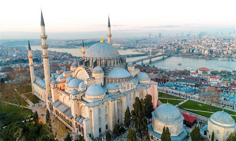 بازدید از مسجد سلیمانیه در استانبول