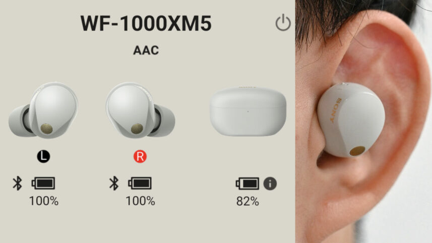 ایرباد WF-1000XM5 سونی /هدفون بی سیم WF-1000XM5 سونی