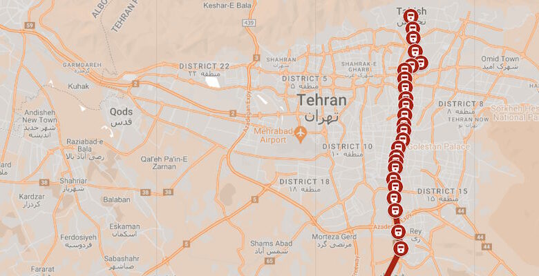 خطوط مترو تهران را بیشتر بشناسید؟