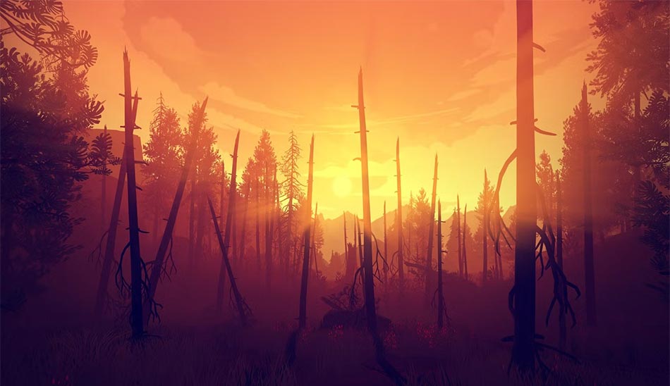 1. Firewatch بهترین بازیهای کوتاه