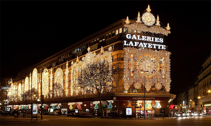 گالری لافایت از بهترین مراکز خرید پاریس