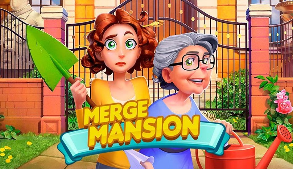 2. Merge Mansion بهترین بازی های هالووین