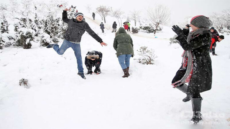 بهترین جاهای برف بازی در تهران کدامند؟
