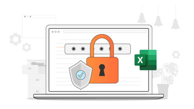 رمز گذاشتن روی فایل اکسل