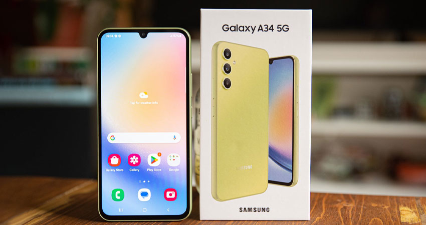 بهترین گوشی میان رده سامسونگ: Galaxy A34