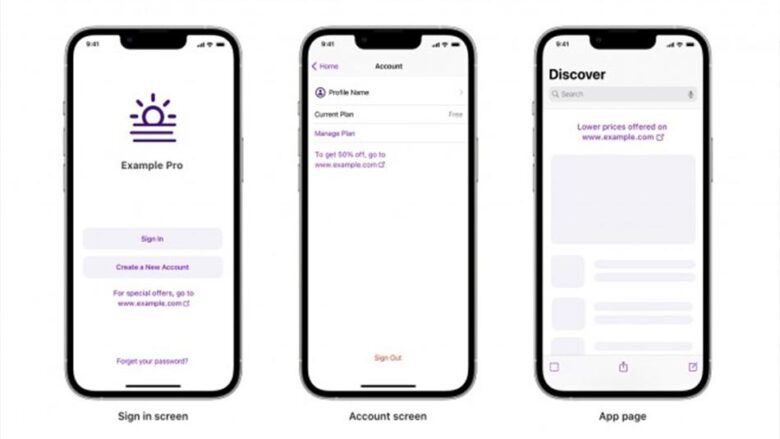 اپل اکنون امکان پرداخت های درون برنامه ای جایگزین را در اپ استور در ایالات متحده فراهم می کند