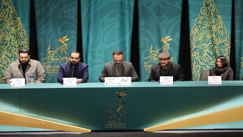 نشست خبری فیلم تمساح خونی برگزار شد