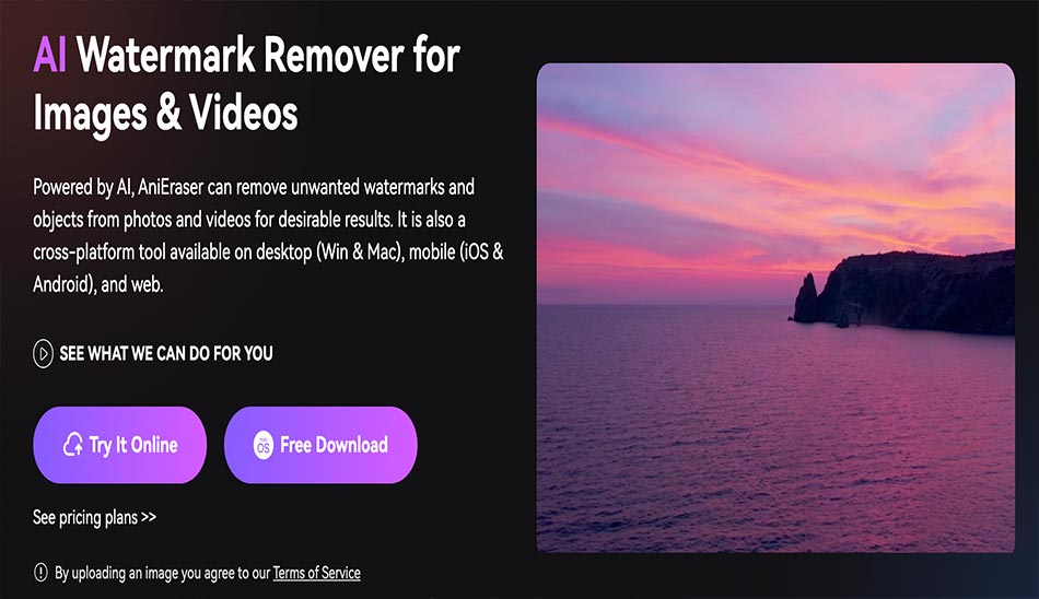 بهترین هوش مصنوعی حذف واترمارک از عکس و ویدیو
