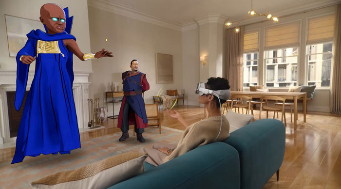 بهترین اپلیکیشن 2024 برای ویژن پرو: برنامه What If…? An Immersive Story