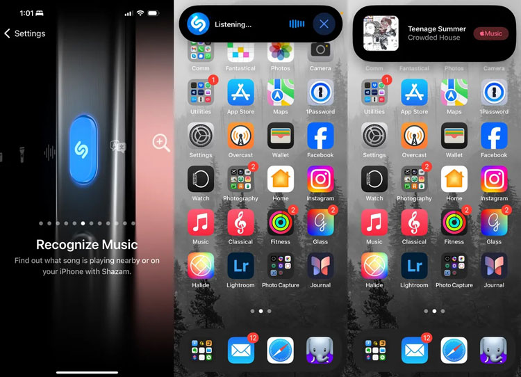 ویژگی های iOS 18.3 برای شناسایی سریع آهنگ